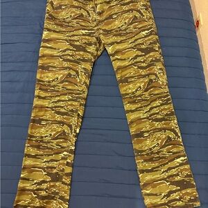 DGK Green and Orange Chino Pants